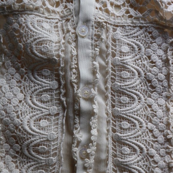 Boho Lace Summer Top - Picture 3 of 5